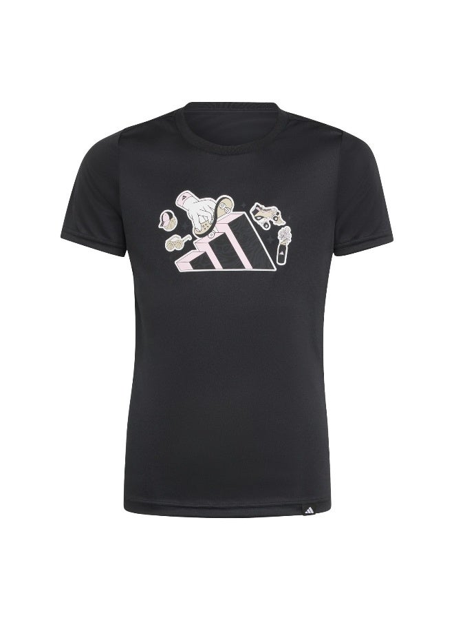 Adidas Climacool Animal Graphic T-Shirt Junior - Image 2